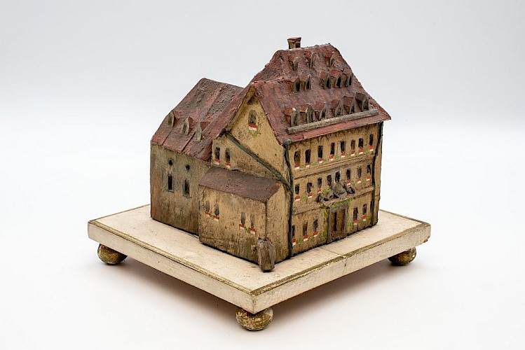 Mainz, Klarastraße, um 1690/1700.  Holz, geschnitzt und farbig gefasst.  GDKE, Direktion Landesmuseum Mainz