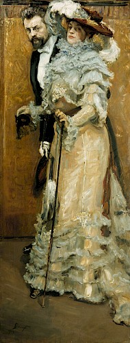 Max Slevogt, Bal Paré, 1904, Öl/Leinwand, Inv.-Nr. SL 79