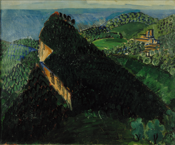 Raoul Dufy, St. Paul près de Vence, 1920/21, Öl/Leinwand, Inv.-Nr. 1638