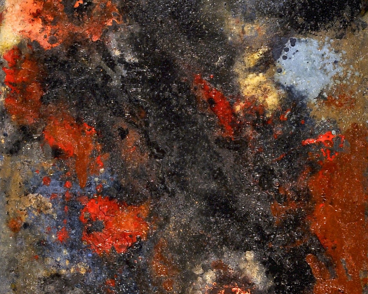 Otto Greis, Uranus blüht, 1952, Mischtechnik auf Leinwand, Inv. Nr. MP 2014/1