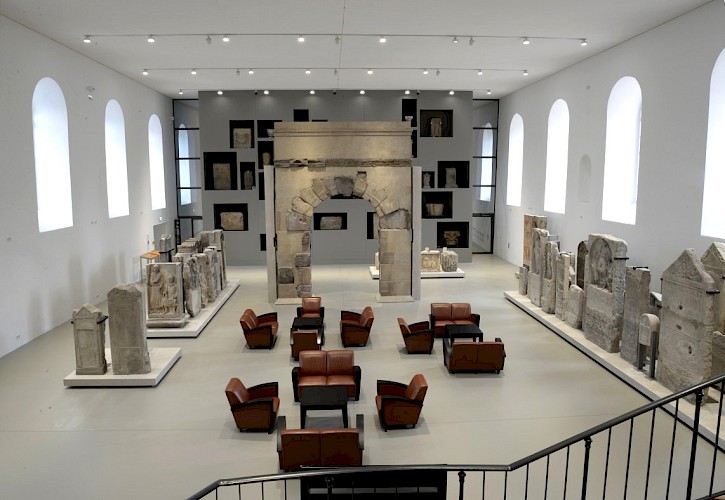 Die Steinhalle im jetzigen Zustand.