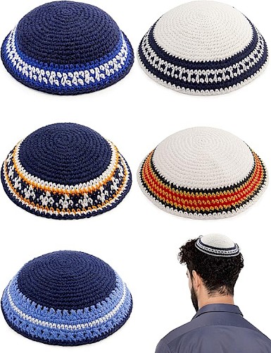 Kippot, Modern, Textil, © GDKE, Direktion Landesmuseum Mainz
